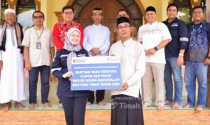 timah komitmen dalam mendukung rumah ibadah diwilayah operasional