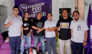 timah jalin silaturrahmi dan kolaborasi dengan media