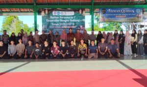 rektor ubb sampaikan terima kasih atas bantuan kurban dari kapolda babel