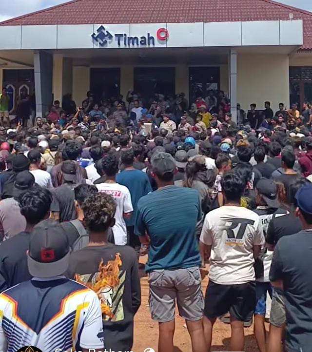 pt timah demo belitung