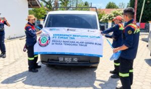 ERG pt timah salurkan bantuan sembako