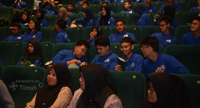 pt timah ajak mahasiswa kelas boalding pemali