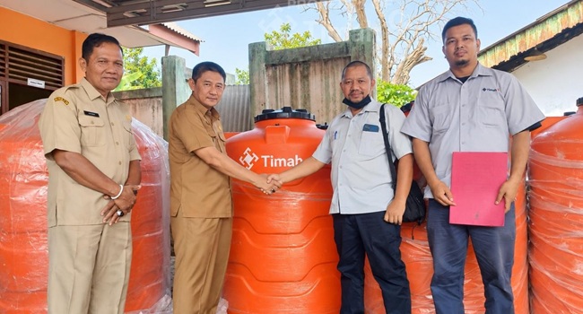 pt timah kolaborasi dengan bpbd babar